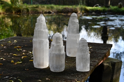 Selenit Lampe 250 mm