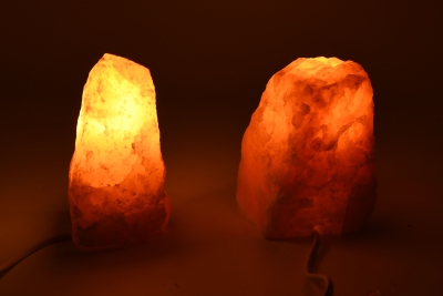 Calcit Lampe orange Calcit Lampe orange