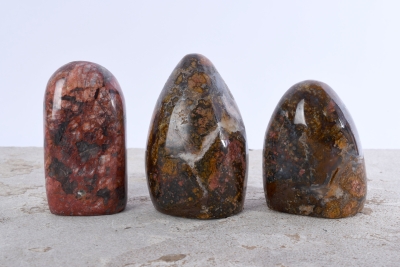 Chalcedon rot / rosa Free Form