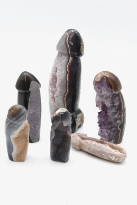 Amethyst/Achat Phallus Form