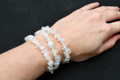 Opalith Splitterarmband 5-er Set