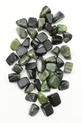 Nephrite tumbled stones Mexico
