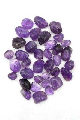 Amethyst Trommelsteine Bolivien