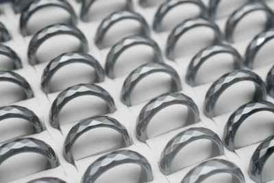 H�matin Ringe facettiert Box 100 Stk