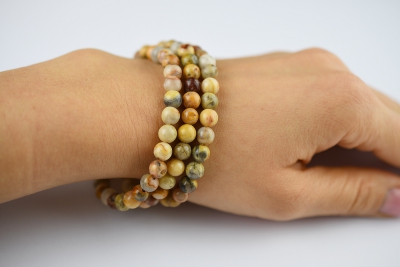 Crazy Lace Kugel Armband 6 mm