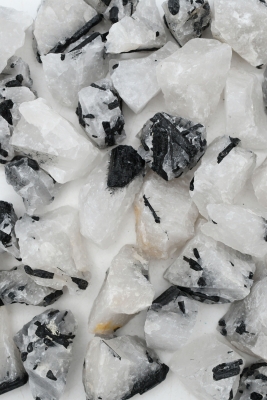 Turmalin Quarz Rohsteine