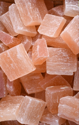 Selenit orange Rohst�cke