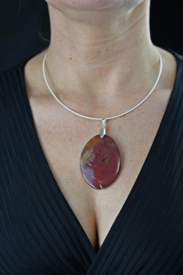 Versteinertes Holz Scheibe