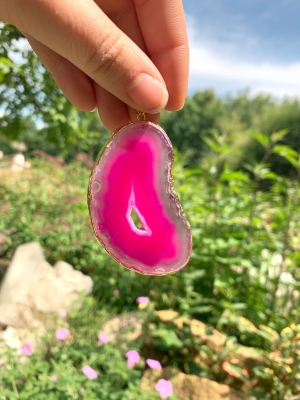 Achat Anh�nger Galvanisiert Pink