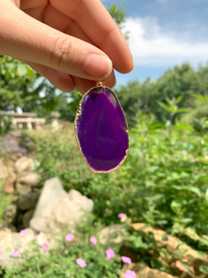 Achat Anh�nger Galvanisiert Lila