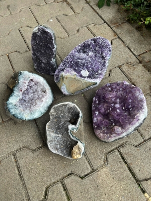 Amethyst polished brim