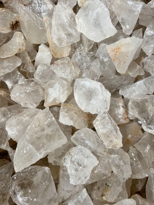 Bergkristall Rohsteine