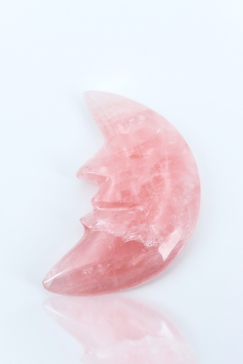 Rosenquarz Mond Shape Rosenquarz Mond Shape