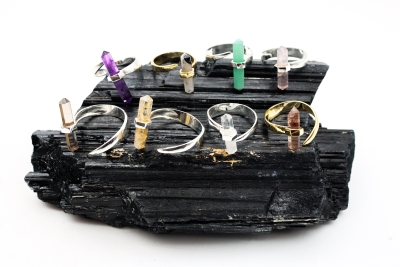 Silver-plated lace ring, various types