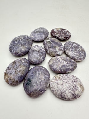 Lepidolith Seifensteine (handpoliert)