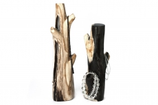 Versteinertes Holz Astst�cke poliert / Schmuckst�nder