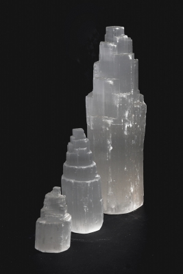 Selenite Tower approx. 150 mm