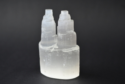 Selenite Twin Tower