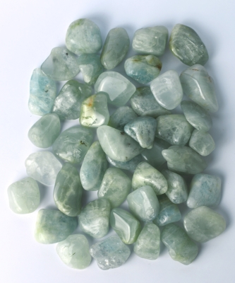 Aquamarin Trommelsteine Extra-Qualit�t