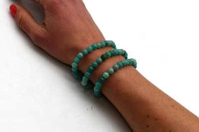 Amazonit Kugelarmband Extra-Qualit�t 6 mm