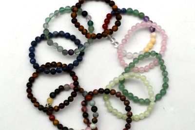 Childrens Bead Bracelet 6 mm (various sorts)