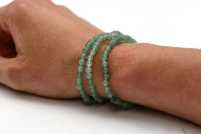 Aventurin Kugelarmband facettiert 4 mm