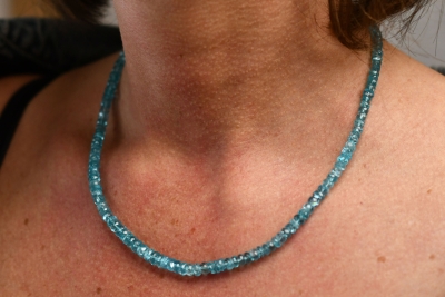 Apatite Facetted Necklace