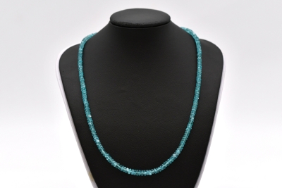 Apatit facettiert Kette