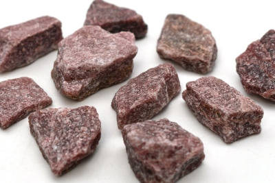 Lepidolite In Quartz Rough Stones