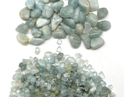 Aquamarin Trommelsteine Extra-Qualit�t