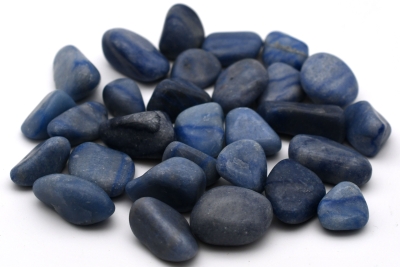 Blue Quartz Tumbled Stones