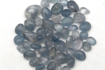 Celestine Tumbled Stones A-Quality