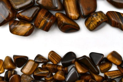 Tiger Eye Tumbled Stones
