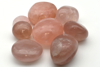 Rosenquarz Trommelsteine Jumbo Rosenquarz Trommelsteine Jumbo