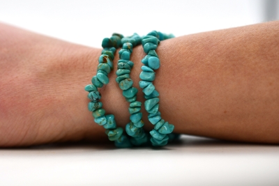 T�rkis Splitter Armband