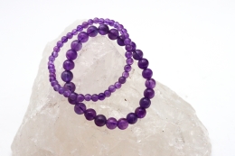 Amethyst Kinder-Kugelarmband
