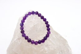 Amethyst Kinder-Kugelarmband