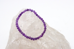 Amethyst Kinder-Kugelarmband