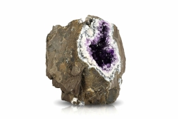 Amethyst Druse in Basalt ab 10 kg