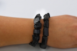 Sch�rl Rohkristall Armband