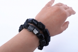 Sch�rl Rohkristall Armband