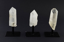 Bergkristall Spitze auf Metallst�nder