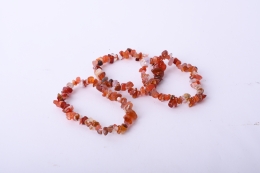 Carneol Splitterarmband 5-er Set