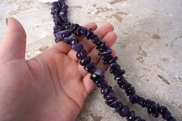Amethyst 15 mm Strang