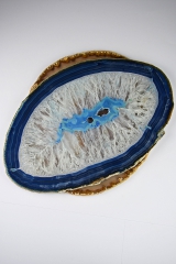 Agate Clock Slices