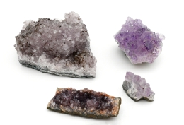 Amethyst Handst�cke B-Qualit�t bis 1 kg