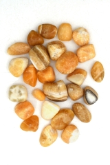 Calcit orange Trommelsteine