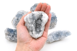 Coelestin cluster up to 1 kg