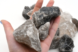 Rauchquarz Rohsteine