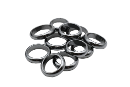 Haematine rings round Box 100 pieces